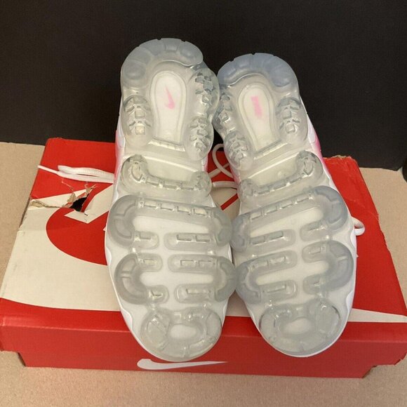 New! Womens Nike Air Vapormax Plus Pink Spell/Citron Pulse Running Shoes. SZ 6.5 - Picture 7 of 9